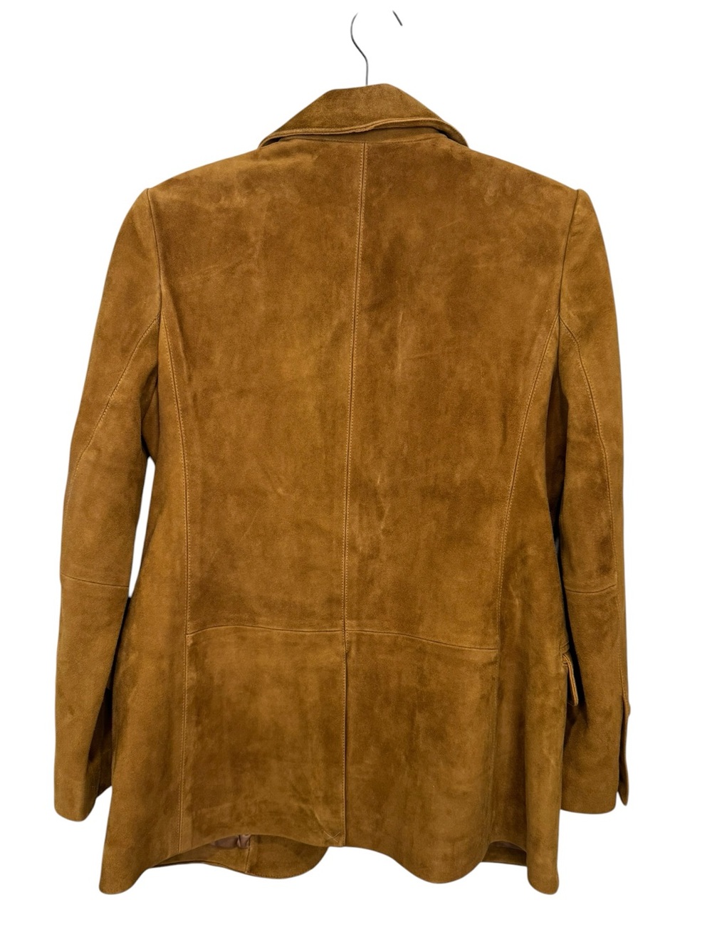 NEW Tuckernuck Leo Blazer Toffee Suede Size Medium - Picture 6 of 8